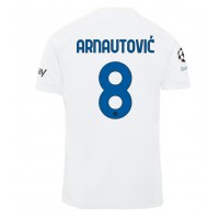 Inter Milan Marko Arnautovic #8 Replica Away Shirt 2023-24 Short Sleeve